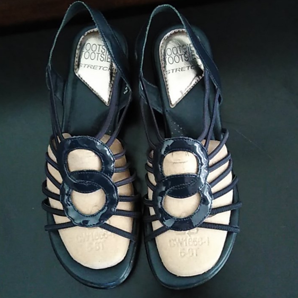 Mooties Tootsies Women's Stretch Sandals SZ 6.5 M